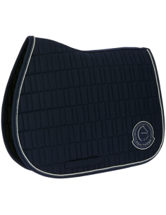 Tapis De Selle Equithème Je T'aime Compet Marine