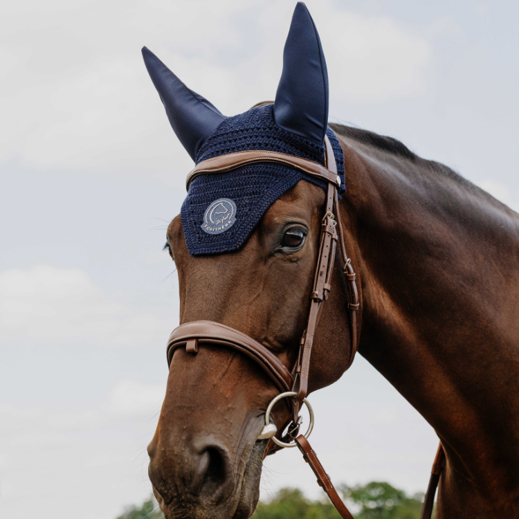 Bonnet Equithème Je T'aime Compet Marine