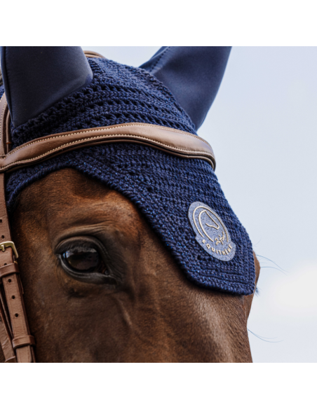 Bonnet Equithème Je T'aime Compet Marine