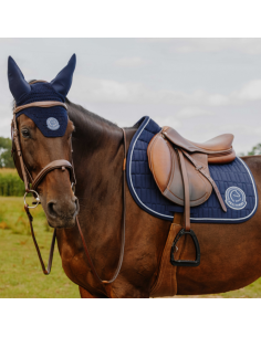 Bonnet Equithème Je T'aime Compet Marine 2