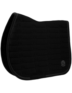 Tapis De Selle Equithème Je T'aime Origine Noir