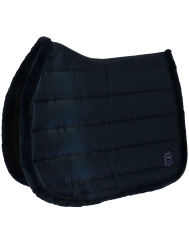 Tapis De Selle Equithème Je T'aime Studio Noir