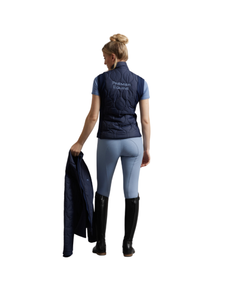 Blouson Sans Manches Premier Equine Campani Marine