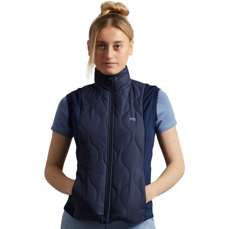 Blouson Sans Manches Premier Equine Campani Marine