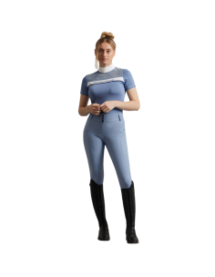 Pantalon Premier Equine Campani Full Grip Dusty blue