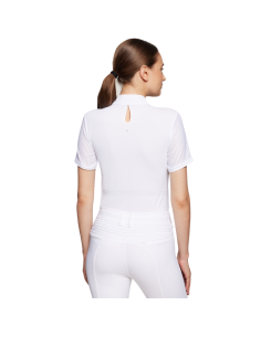 Polo Samshield Apolline Manches Courtes BLANC 2