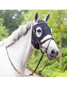 Fenwick Liquid Titanium Mask with Carabiners without Ears Black