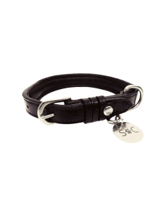 Collier Pour Chien Silver Crown Jo NOIR