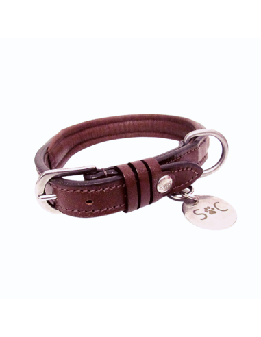 Collier Pour Chien Silver Crown Jo NOIR