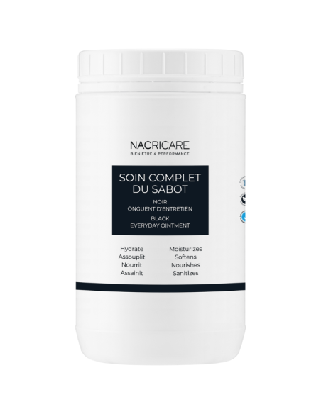 Graisse à pied Nacricare Soin Complet Noir 1L