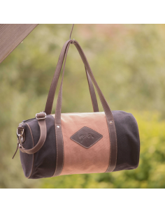 Sac Pénélope Canvas Bowl Vert/noir MM 2