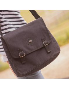 Sac Pénélope Canvas US Noir