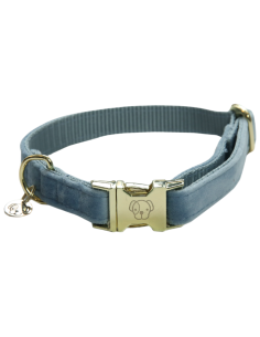 Collier Pour Chien Kentucky Velvet Bleu clair