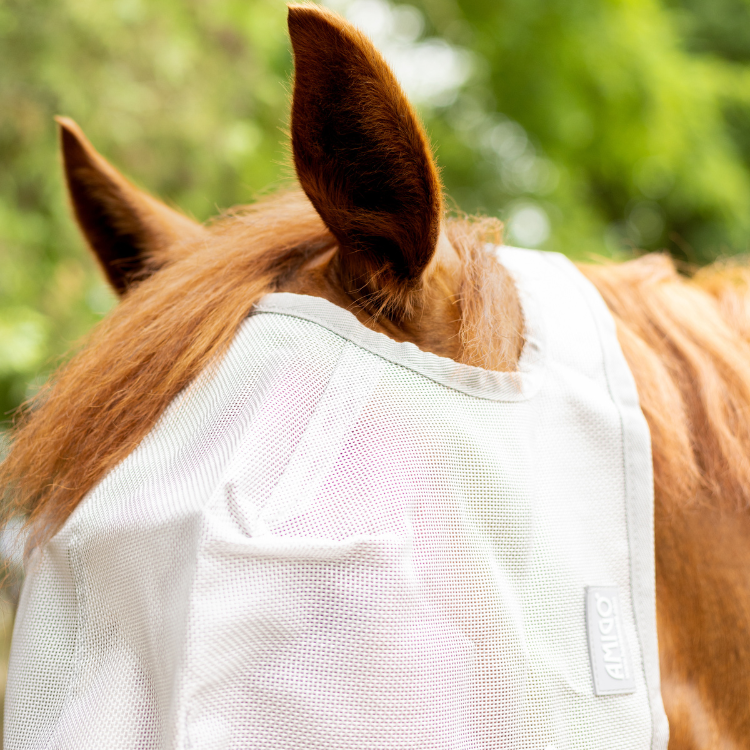 Masque Anti-Mouches Horseware Amigo Argent/gris/argent