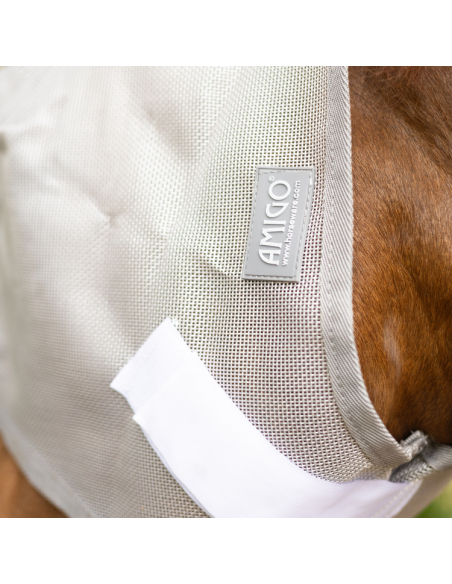 Masque Anti-Mouches Horseware Amigo Argent/gris/argent