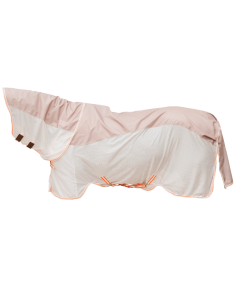 Couverture Anti-Mouches Kentucky Imperméable Combo Comfort Beige/orange