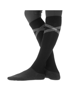 Chaussettes D'équitation Pénélope Gummy Noir