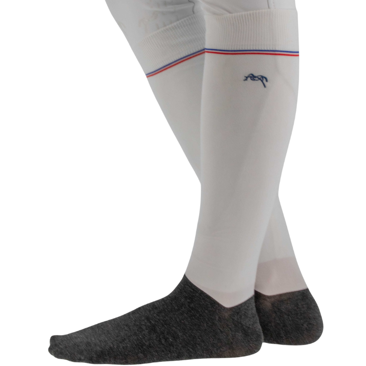 Chaussettes Pénélope Luxe Blanc