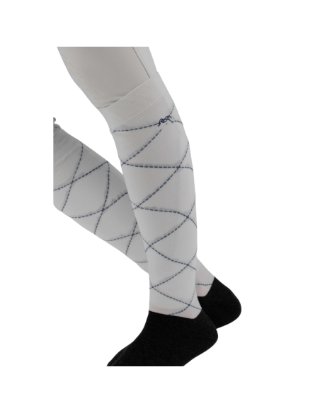 Chaussettes Pénélope Luxe Blanc