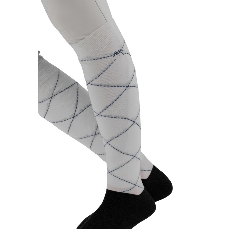Chaussettes Pénélope Luxe Blanc