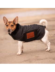 Couverture Pour Chien Paddock Diagonal Noir