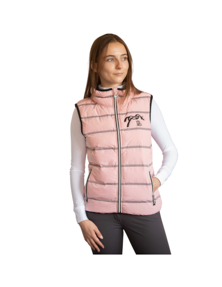 Doudoune Sans Manche Pénélope Anouck Rose