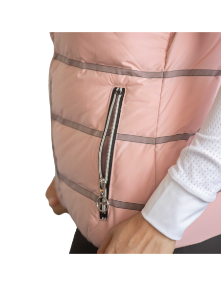 Doudoune Sans Manche Pénélope Anouck Rose