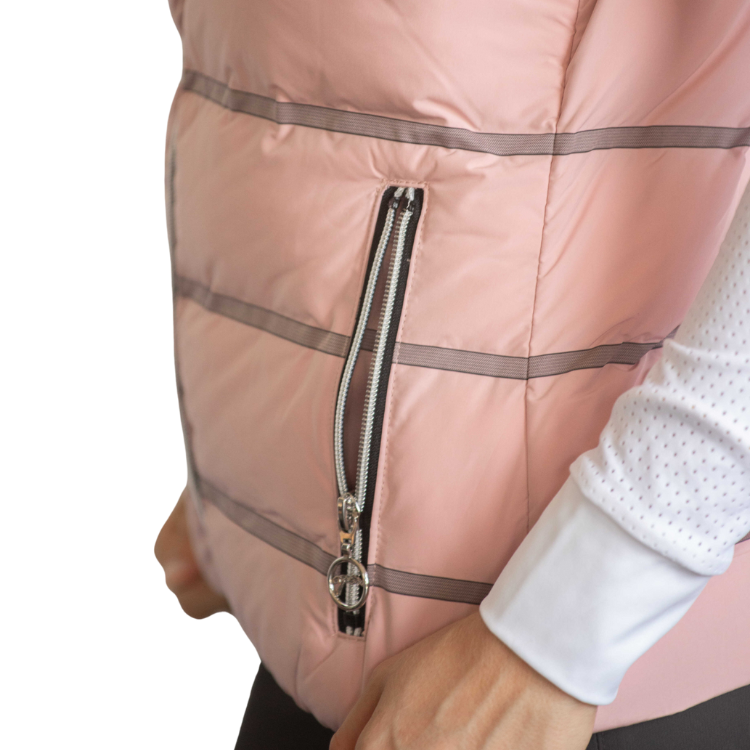 Doudoune Sans Manche Pénélope Anouck Rose