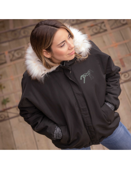 Blouson Pénélope Aiko Noir