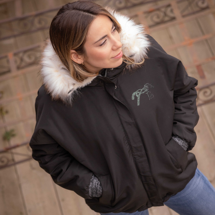 Blouson Pénélope Aiko Noir