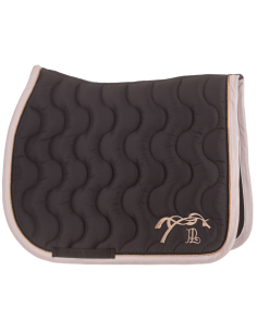 Tapis De Selle Pénélope Diamant Noir/rose gold